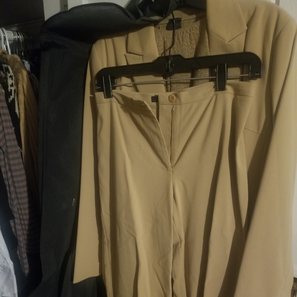 The Limited pant suit beige size 2